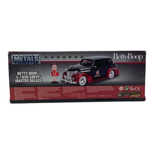 JADA (ジェイダ) HOLLYWWOD RIDES BETTY BOOP & 1939 CHEVY MASTER DELUXE モデルカー ④