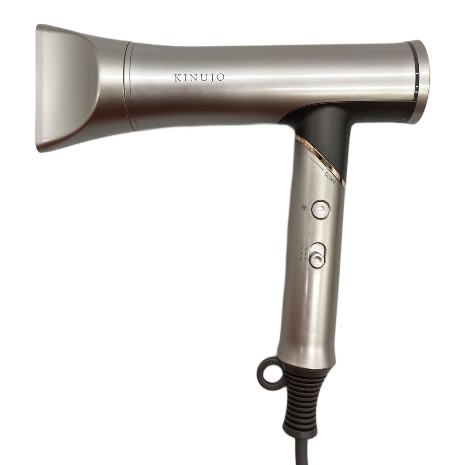 KINUJO ヘアドライヤー グレー KINUJO（絹女） ドライヤー KINUJO Hair Dryer Voyage きぬじょ ヘア