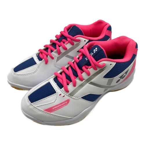 YONEX (ヨネックス) テニスシューズ SH2204 レディース SIZE 23.5cm ホワイト×ブルー