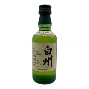 サントリー 白州 ジャパニーズウィスキー 12年 50ml