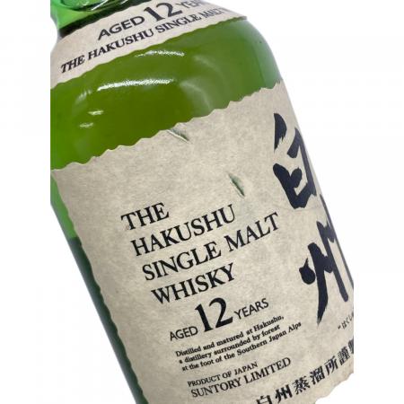 サントリー 白州 ジャパニーズウィスキー 12年 50ml｜トレファクONLINE