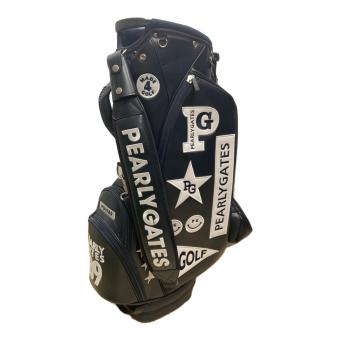 PEARLY GATES (パーリーゲイツ) スタンドキャディバッグ ヘッドカバー付き ネイビー