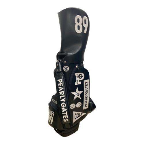 PEARLY GATES (パーリーゲイツ) スタンドキャディバッグ ヘッドカバー付き ネイビー