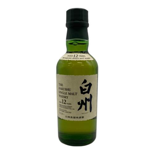 サントリー 白州 ジャパニーズウィスキー 12年 180ml