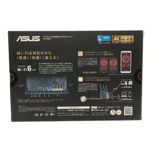 ASUS (エースース) デュアルハンド対応無線LAN(WiFi)ルーター 無線LANルーター RT-AX86U