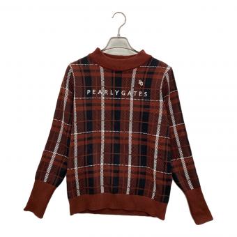 PEARLY GATES (パーリーゲイツ) ゴルフウェア(トップス) 055-3274006 レディース SIZE S ブラウン