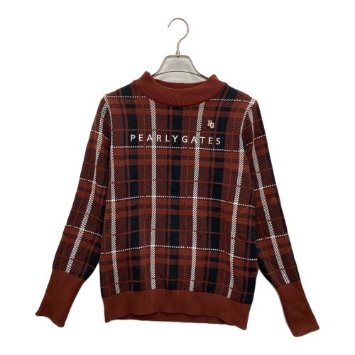 PEARLY GATES (パーリーゲイツ) ゴルフウェア(トップス) 055-3274006 レディース SIZE S ブラウン