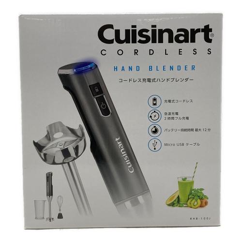 Cuisinart (クイジナート) コードレス充電式ハンドブレンダー RHB-100J