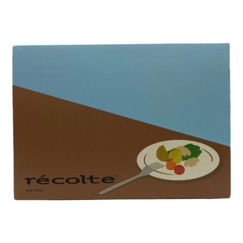 recolte (レコルト) ホットプレート RHP-1