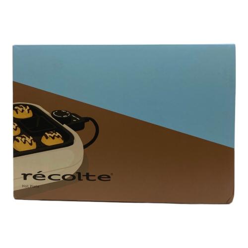recolte (レコルト) ホットプレート RHP-1