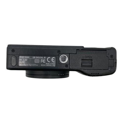 RICOH (リコー) コンパクトデジタルカメラ GR DIGITAL Ⅳ 動作確認済み シャッター切れました