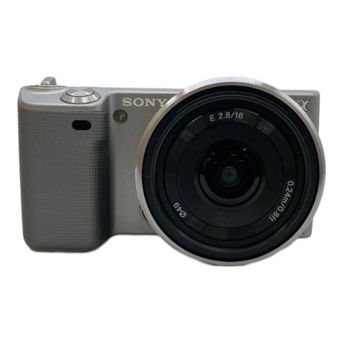 SONY (ソニー) ミラーレス一眼カメラ α NEX-5 レンズ:SEL16F28・SEL1855