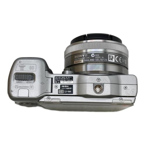 SONY (ソニー) ミラーレス一眼カメラ α NEX-5 レンズ:SEL16F28・SEL1855