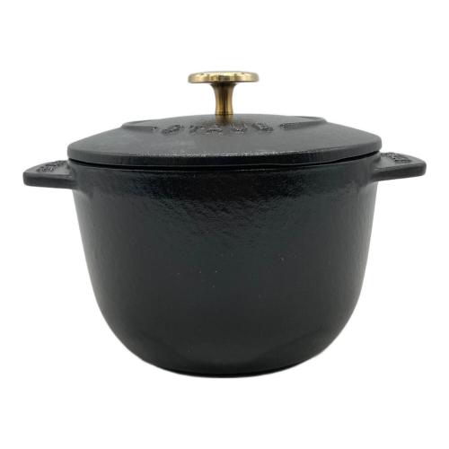 STAUB LA COCOTTE 鍋 ブラック 12cm