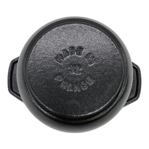 STAUB LA COCOTTE 鍋 ブラック 12cm
