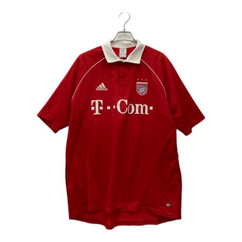 adidas (アディダス) バイエルン・ミュンヘン 2005-2006 ゲームシャツ メンズ 2XO レッド