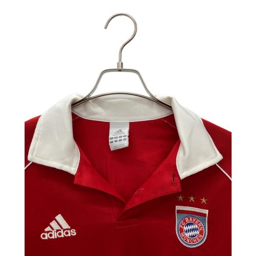 adidas (アディダス) バイエルン・ミュンヘン 2005-2006 ゲームシャツ メンズ 2XO レッド
