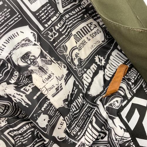 FNS49 スノーボードウェア(ジャケット) YOU GET PFF ON メンズ SIZE L カーキ オリーブ