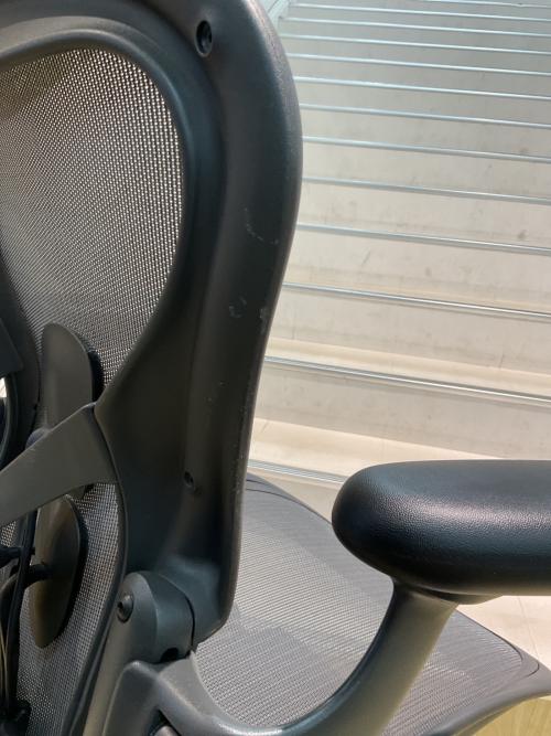 Herman Miller (ハーマンミラー) ワークチェアー AER1A13DW-0007 2020年製 グラファイトカラー Aサイズ（スモールサイズ）