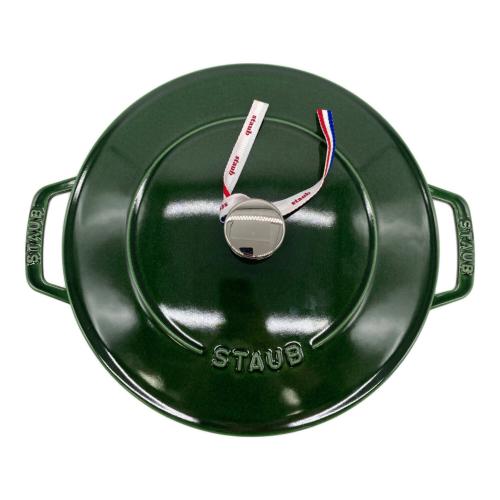 Staub (ストウブ) 両手鍋 40511-479 ブレイザー・ソテーパン 24cm バジルグリーン
