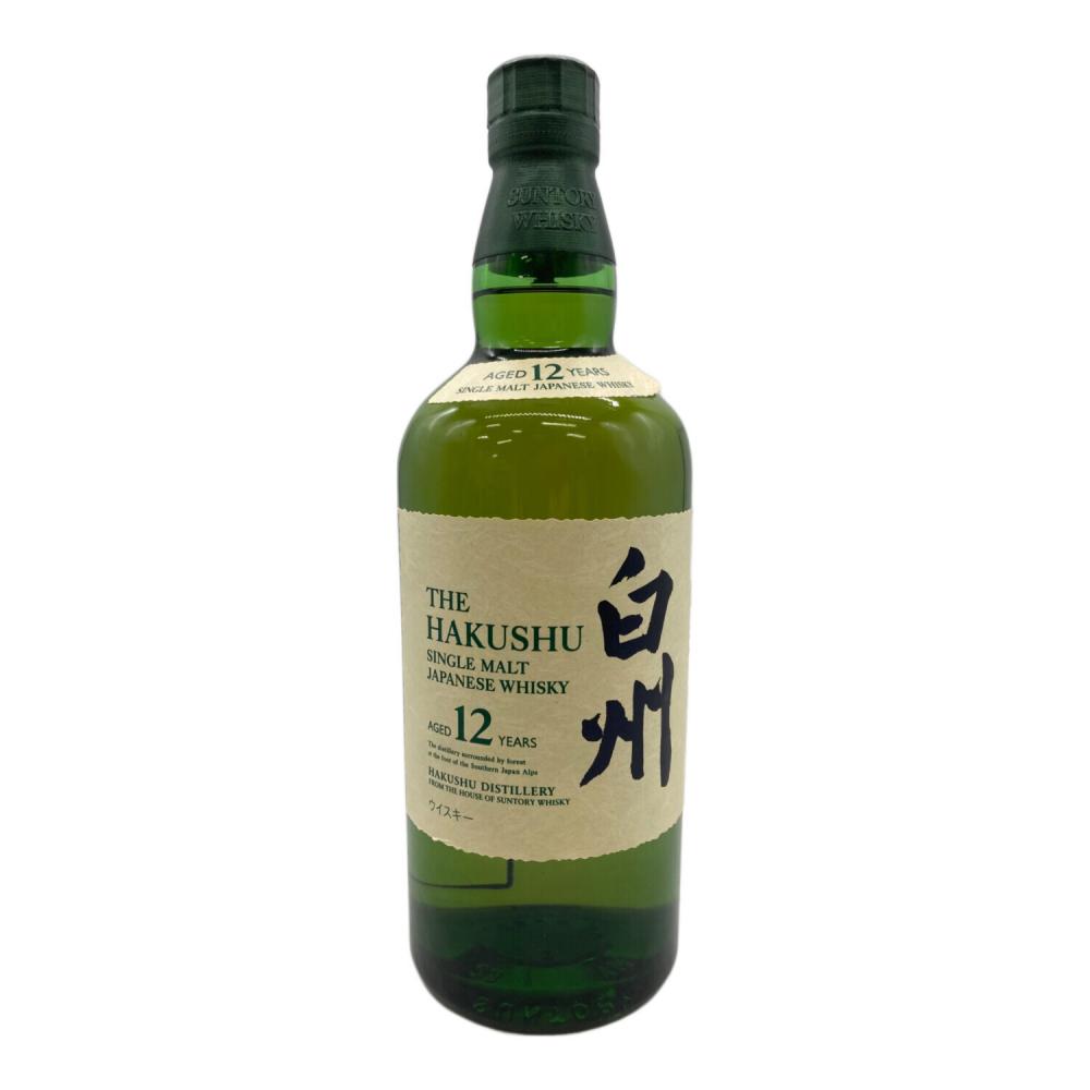 白州　サントリー　ウイスキー サントリー 白州 ジャパニーズウィスキー 12年 700ml｜トレファクONLINE
