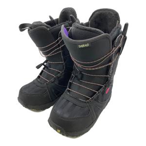 BURTON (バートン) EMERALD ASIAN FIT スノーボードブーツ レディース SIZE 24cm ブラック×パープル