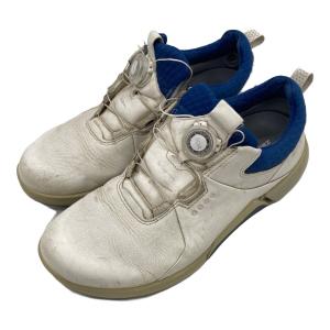 ECCO (エコー) ゴルフシューズ メンズ SIZE 26cm ホワイト×ブルー