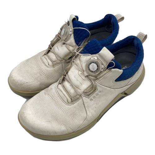 ECCO (エコー) ゴルフシューズ メンズ SIZE 26cm ホワイト×ブルー