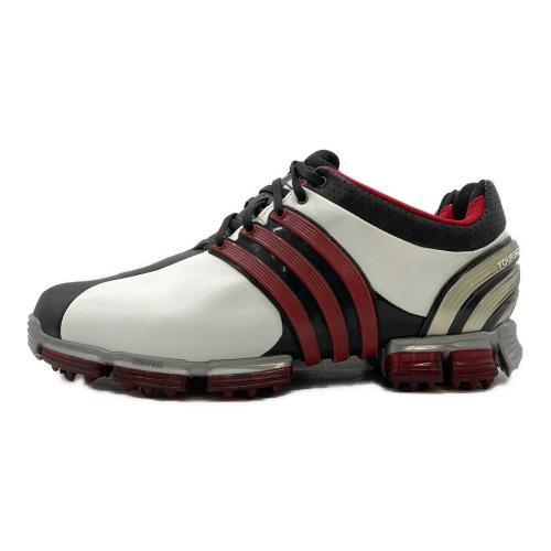 adidas (アディダス) ゴルフシューズ 737926 メンズ SIZE 25cm ホワイト×ブラック