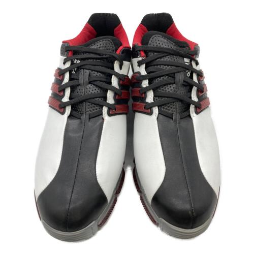 adidas (アディダス) ゴルフシューズ 737926 メンズ SIZE 25cm ホワイト×ブラック