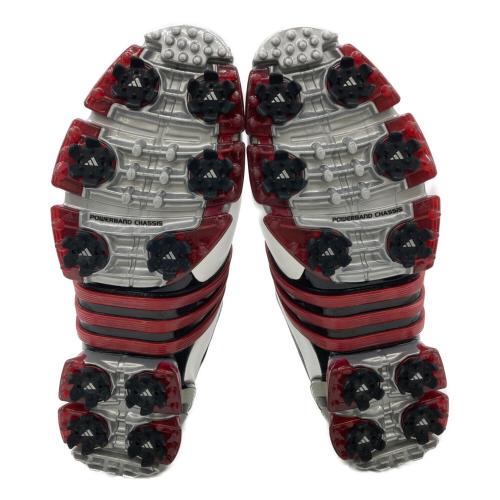 adidas (アディダス) ゴルフシューズ 737926 メンズ SIZE 25cm ホワイト×ブラック
