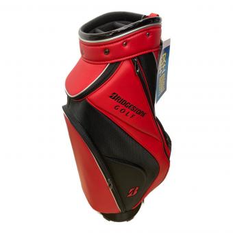 BRIDGESTONE (ブリヂストン) キャディバッグ CBG422 ブラック×レッド