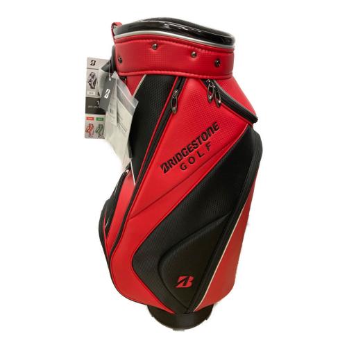 BRIDGESTONE (ブリヂストン) キャディバッグ CBG422 ブラック×レッド