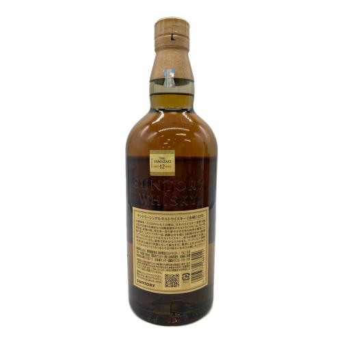 サントリー 山崎 ジャパニーズウィスキー 12年 700ml