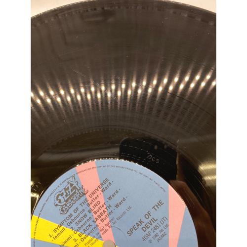 speak of the devil ozzy LPレコード