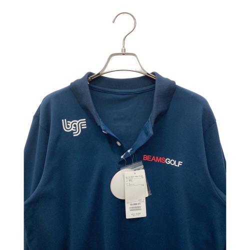 BEAMS GOLF (ビームスゴルフ) ポロシャツ ゴルフウェア(トップス) 82-12-0007-444-79-20 メンズ SIZE L ネイビー