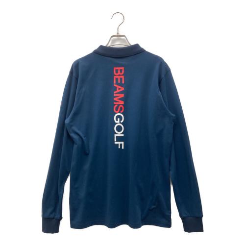 BEAMS GOLF (ビームスゴルフ) ポロシャツ ゴルフウェア(トップス) 82-12-0007-444-79-20 メンズ SIZE L ネイビー