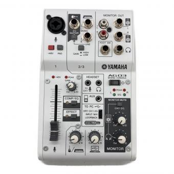 YAMAHA (ヤマハ) ミキサー AG03