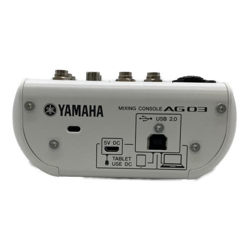 YAMAHA (ヤマハ) ミキサー AG03