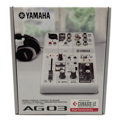 YAMAHA (ヤマハ) ミキサー AG03