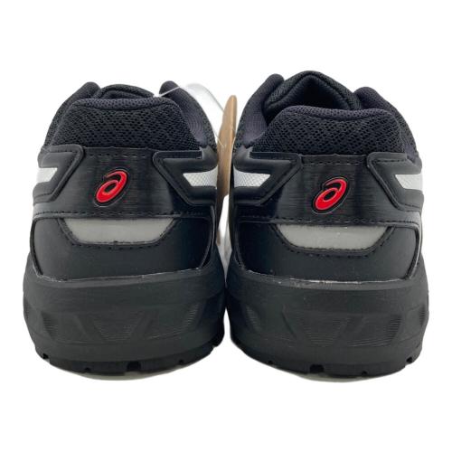 asics (アシックス) 安全靴 1273A055 レディース SIZE 24.5cm ブラック×レッド