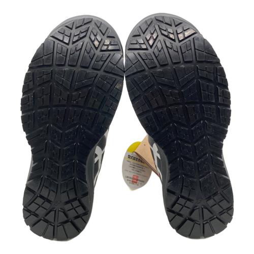 asics (アシックス) 安全靴 1273A055 レディース SIZE 24.5cm ブラック×レッド