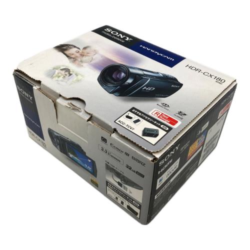 SONY (ソニー) デジタルHDビデオカメラ HDR-CX180 動作確認済み シャッター切れます
