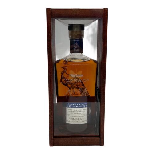 WILD TURKEY ウィスキー ダイヤモンド・アニバーサリー 60周年記念ボトル 750ml
