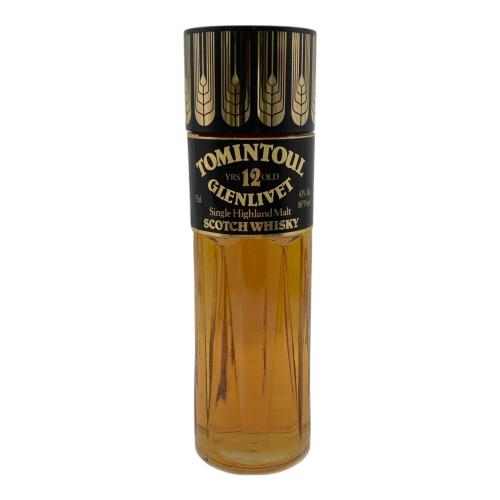 トミントール (TOMINTOUL) GLENLIVET スコッチウィスキー 12 860ml