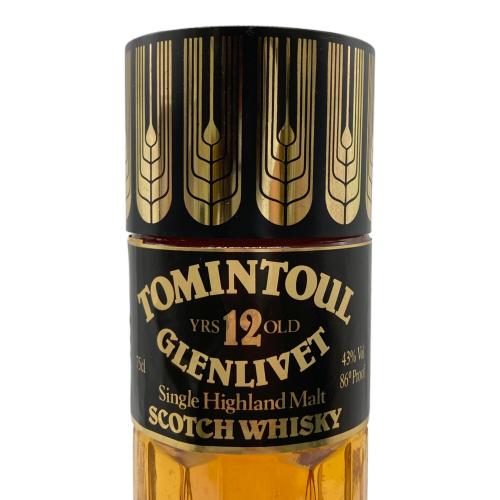 トミントール (TOMINTOUL) GLENLIVET スコッチウィスキー 12 860ml