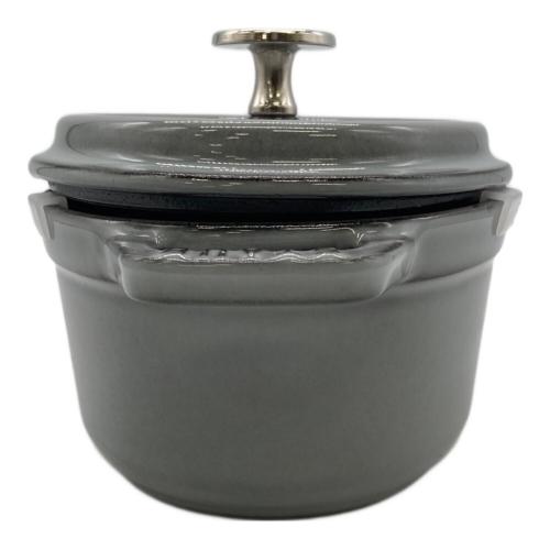 Staub (ストウブ) ココット オーバル 17cm グレー