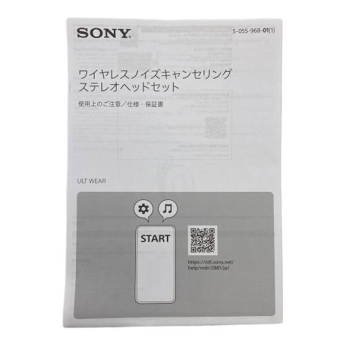 SONY (ソニー) ワイヤレスヘッドホン WH-ULT900N 2021年製