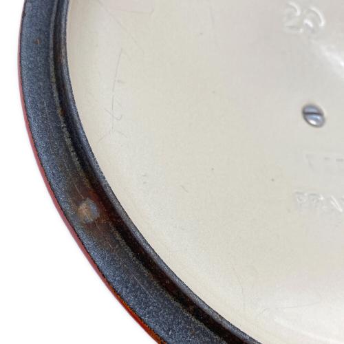 LE CREUSET (ルクルーゼ) 20cm オレンジ ココット・ロンド