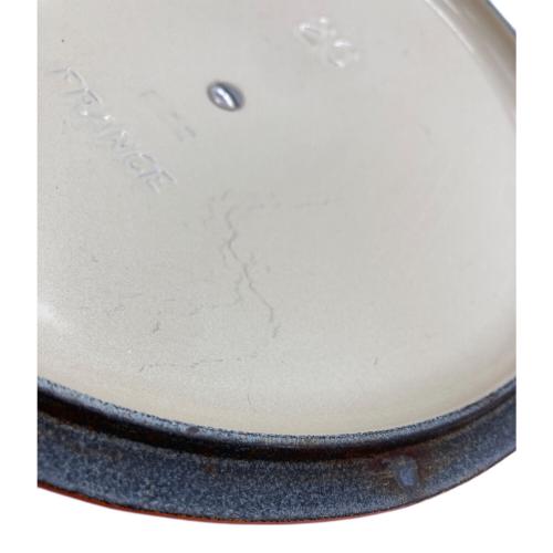 LE CREUSET (ルクルーゼ) 20cm オレンジ ココット・ロンド